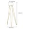 2Pcs Flower Stand Wedding Opening Ceremony Party Decor Flower Holder Rack